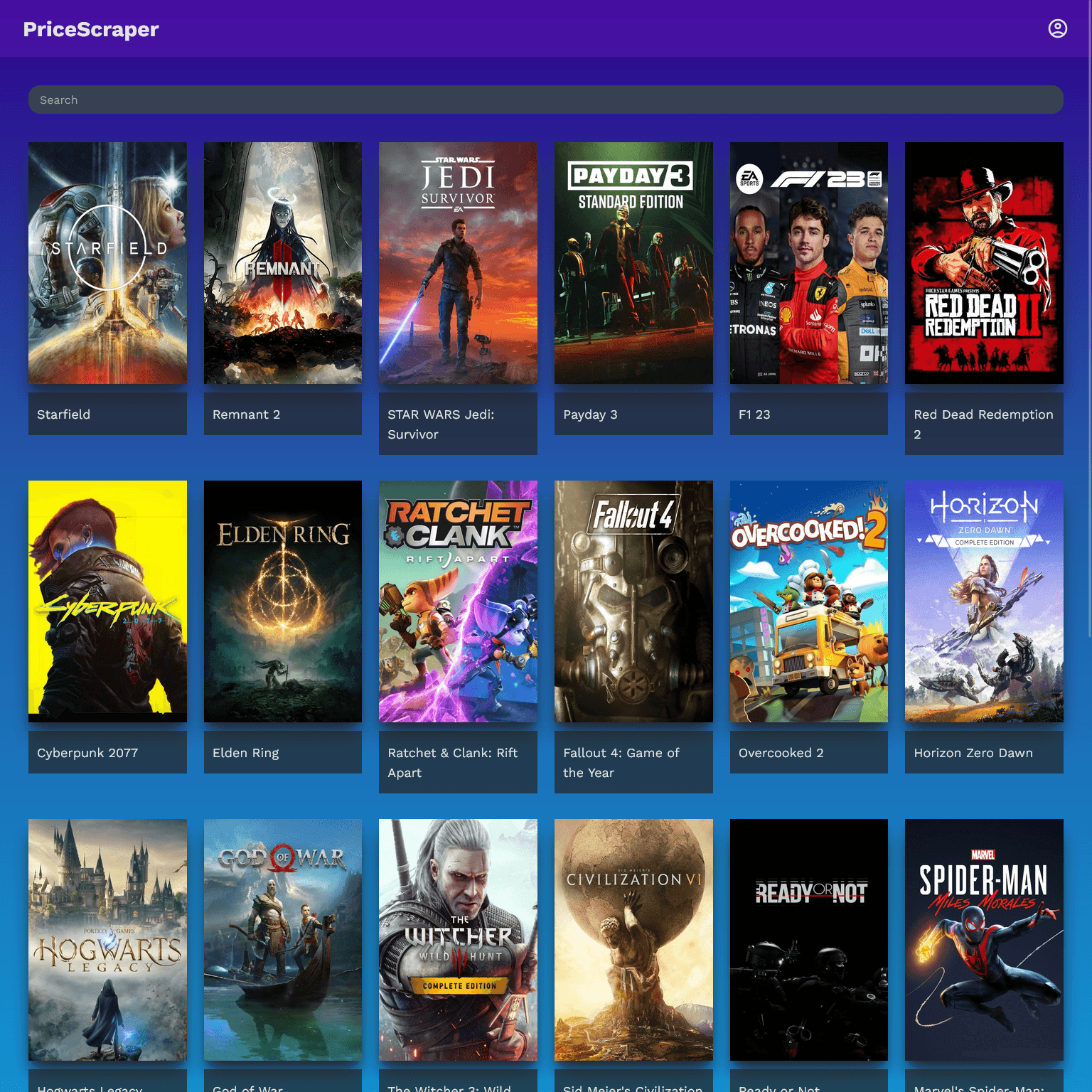 Home page